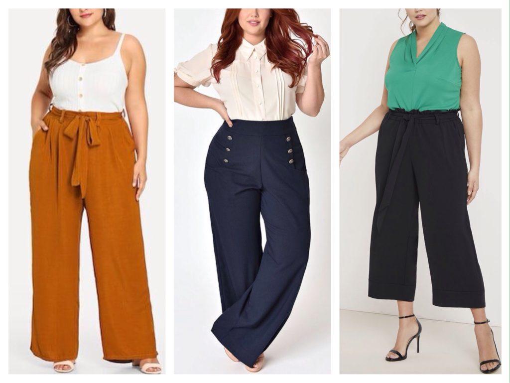 цветные брюк для женщин Size Plus
